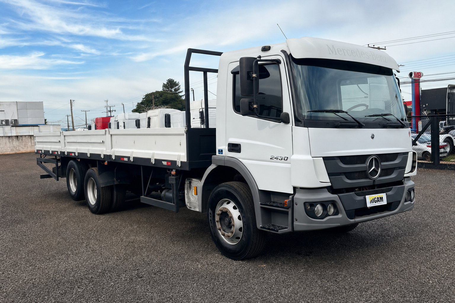 MERCEDES-BENZ MERCEDES-BENZ/ATEGO 2430 CABINE ESTENDIDA - foto 4